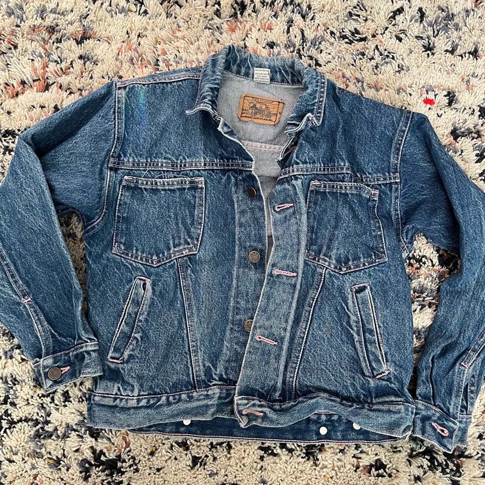 Plain pockets Jean jacket (vintage)